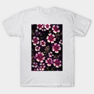 Bright Flower Field: Eco-Friendly Designs for a Green Future T-Shirt